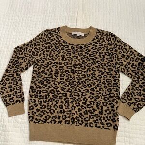 LOFT women’s Leopard Sweater